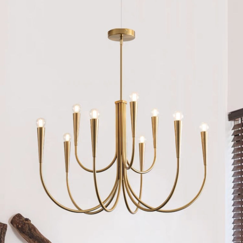 Valentina Modern Minimalist Chandelier Dinning Room