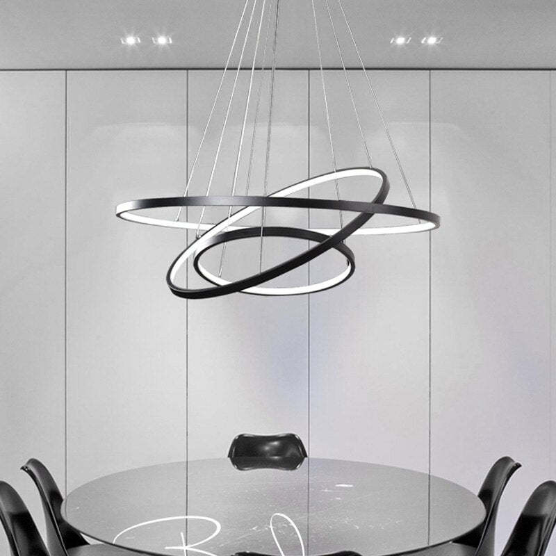 Arisha Pendant Light Inner Ring Illuminated - Letslighting