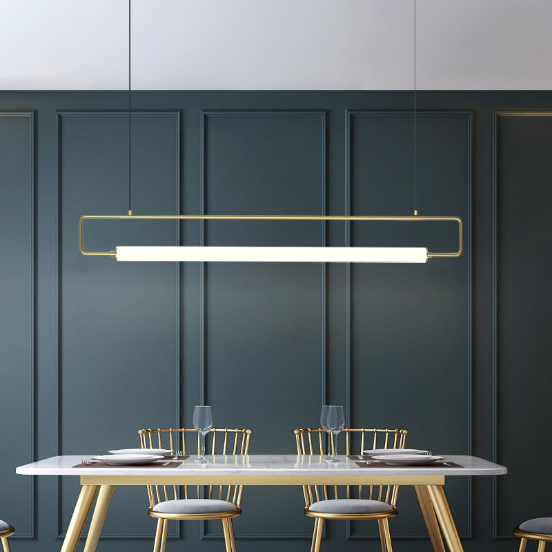 Arisha Modern Minimalist rectangular Pendant Light - Letslighting