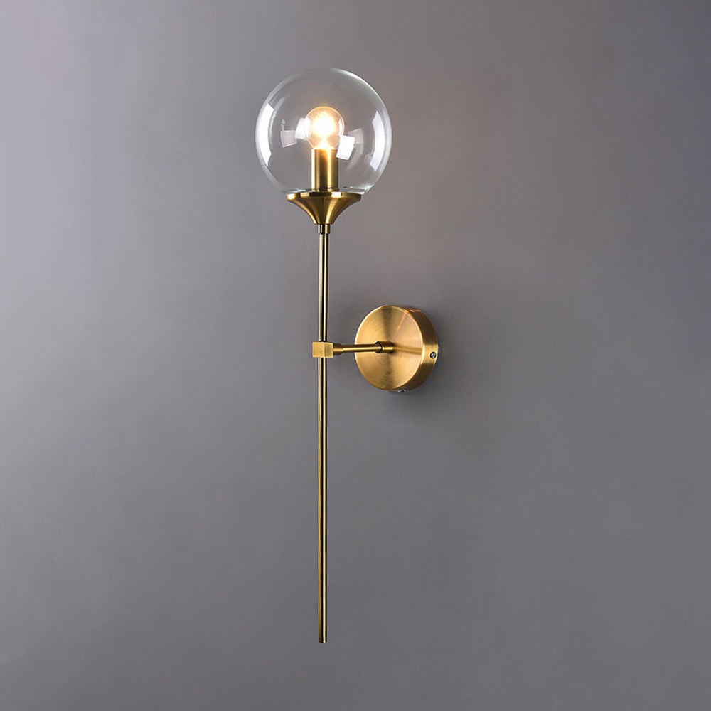 Valentina Modern Globe Glass Wall Lamp - Letslighting