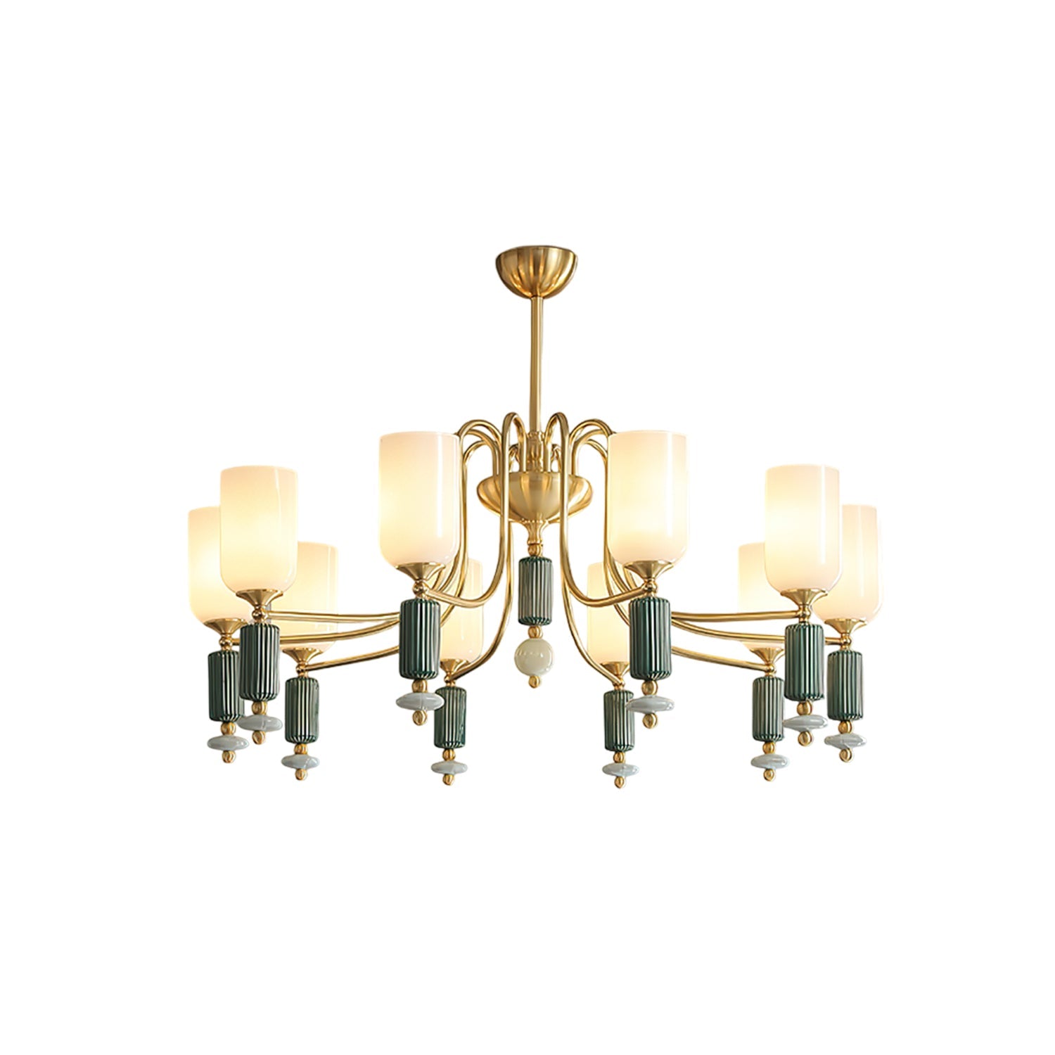 Luceren Ceramic Chandelier - Letslighting