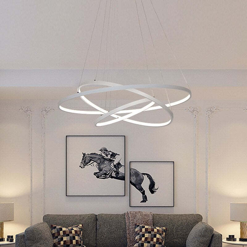 Arisha Pendant Light Inner Ring Illuminated - Letslighting