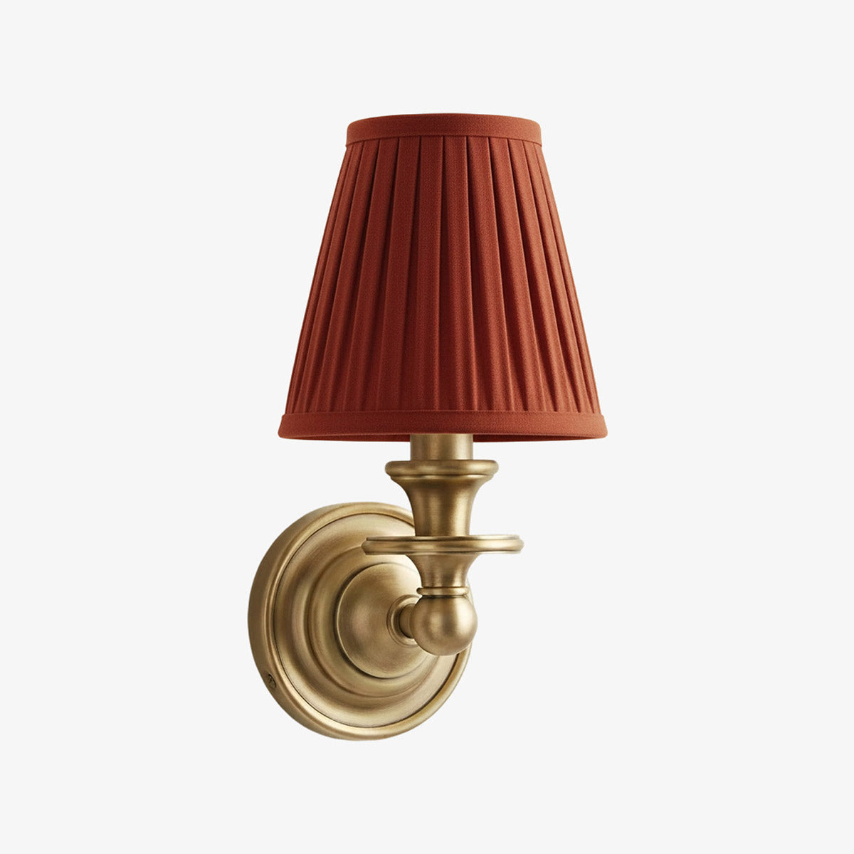 Elite White Fabric Wall Sconce Contemporary Bathrooms