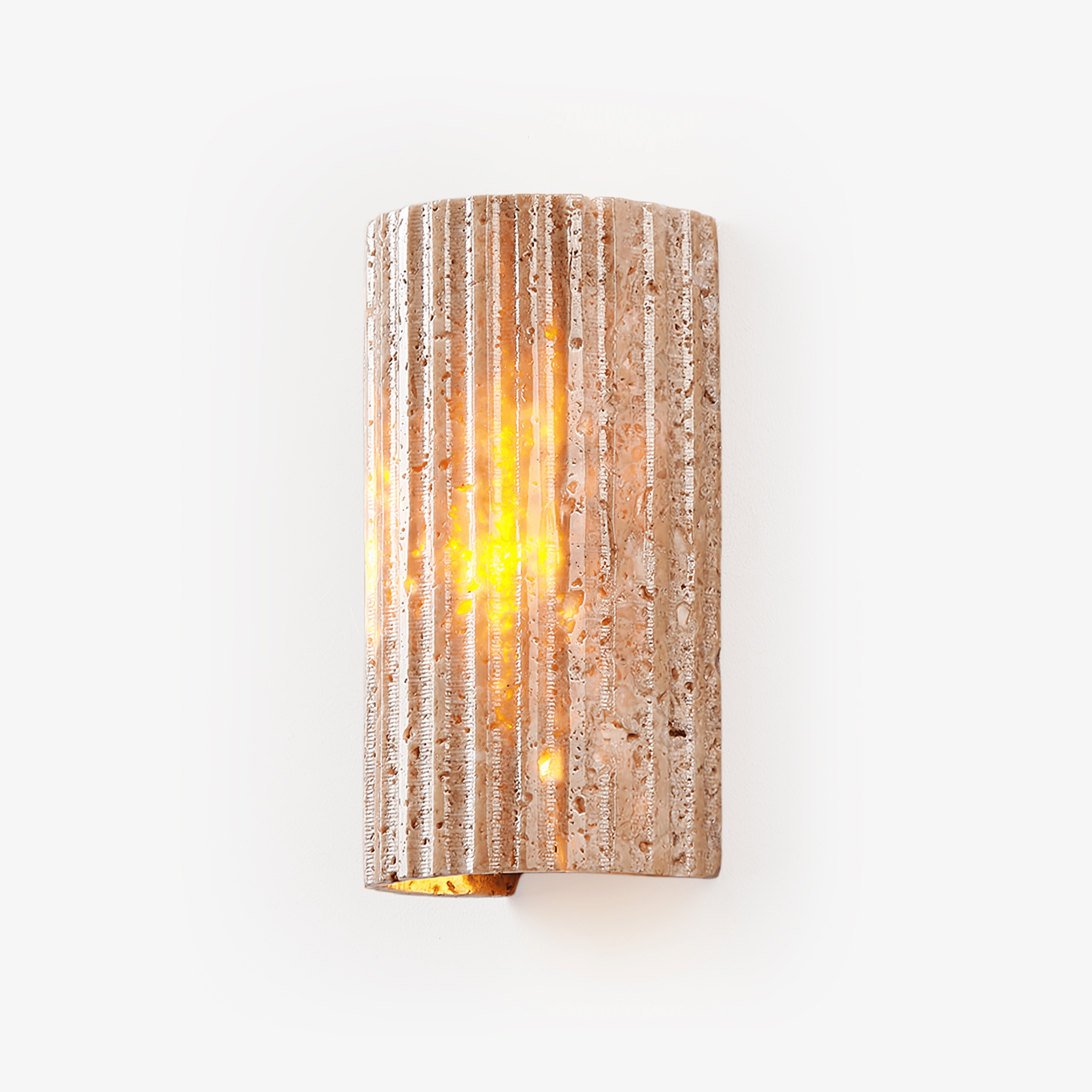 Sysilion Travertine Wall Light