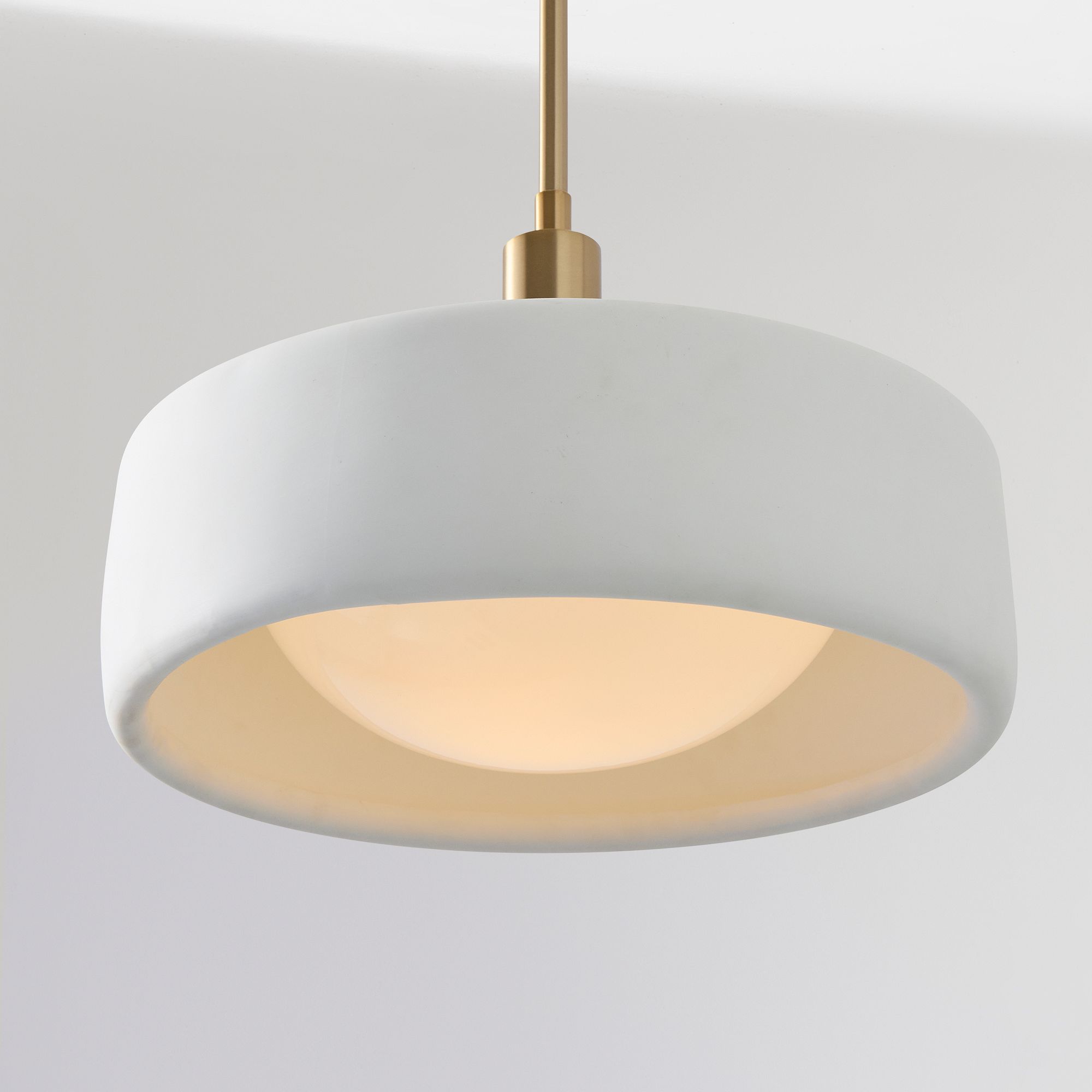 Kiln Single Pendant Lights for Kitchen Porcelain