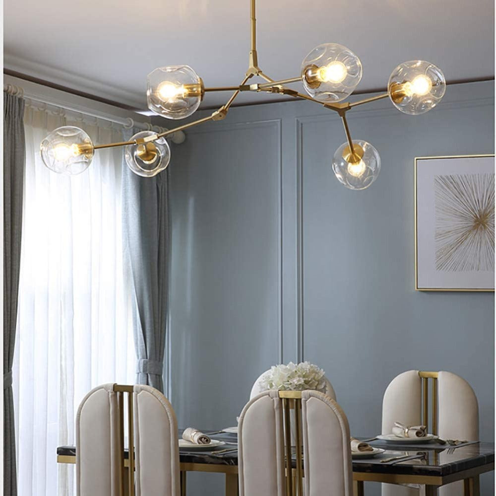 Valentina Nordic Modern Glass Pendant Light Bubble