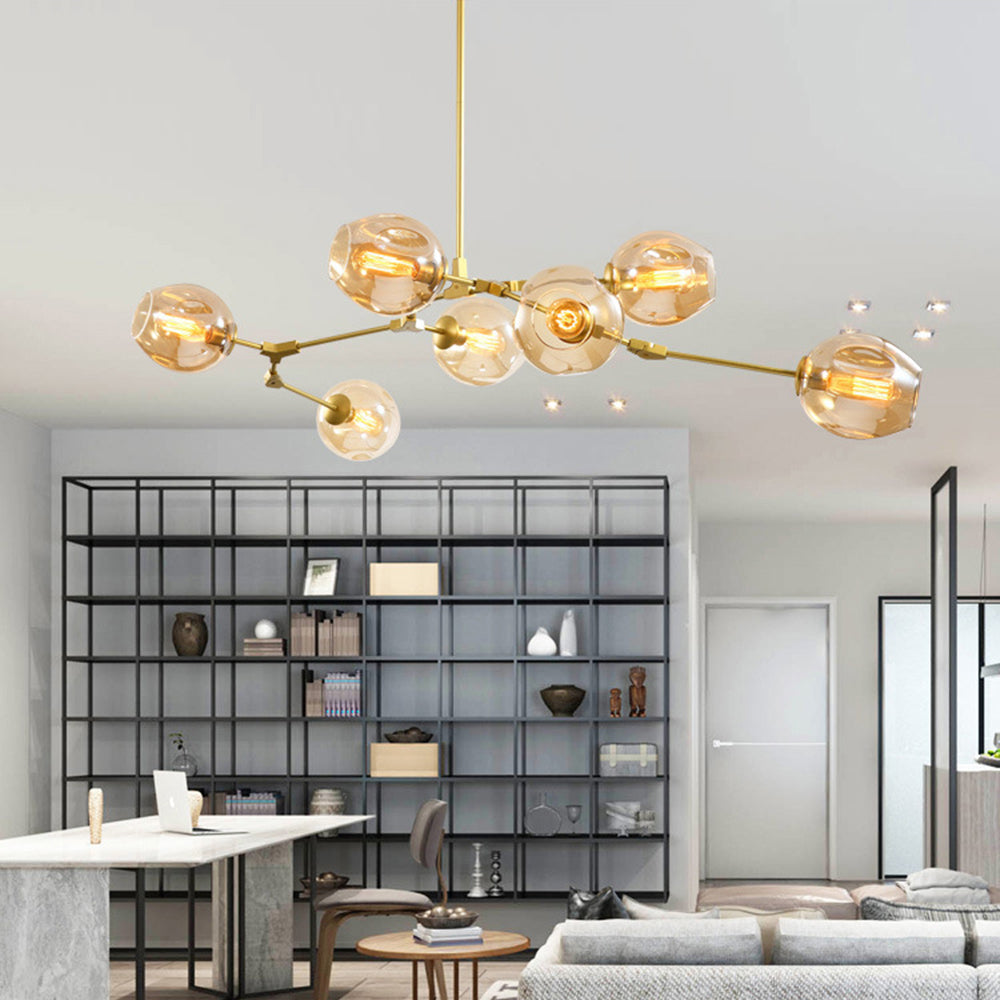 Valentina Nordic Modern Glass Pendant Light Bubble