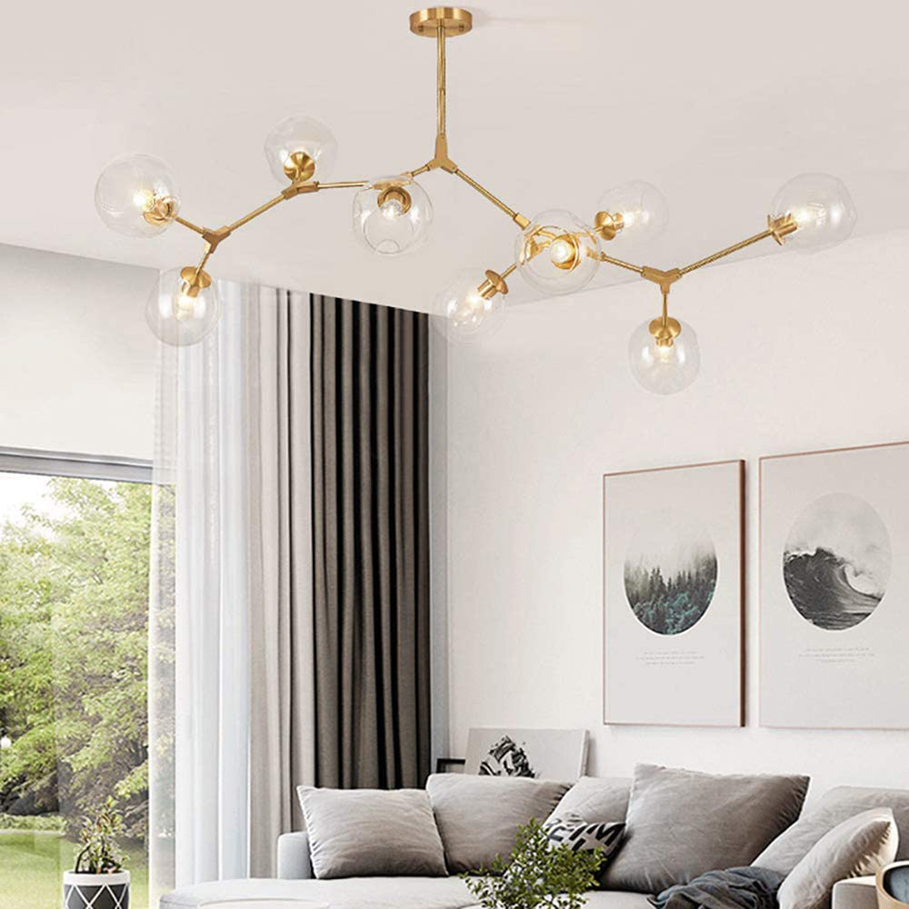 Valentina Nordic Modern Glass Pendant Light Bubble