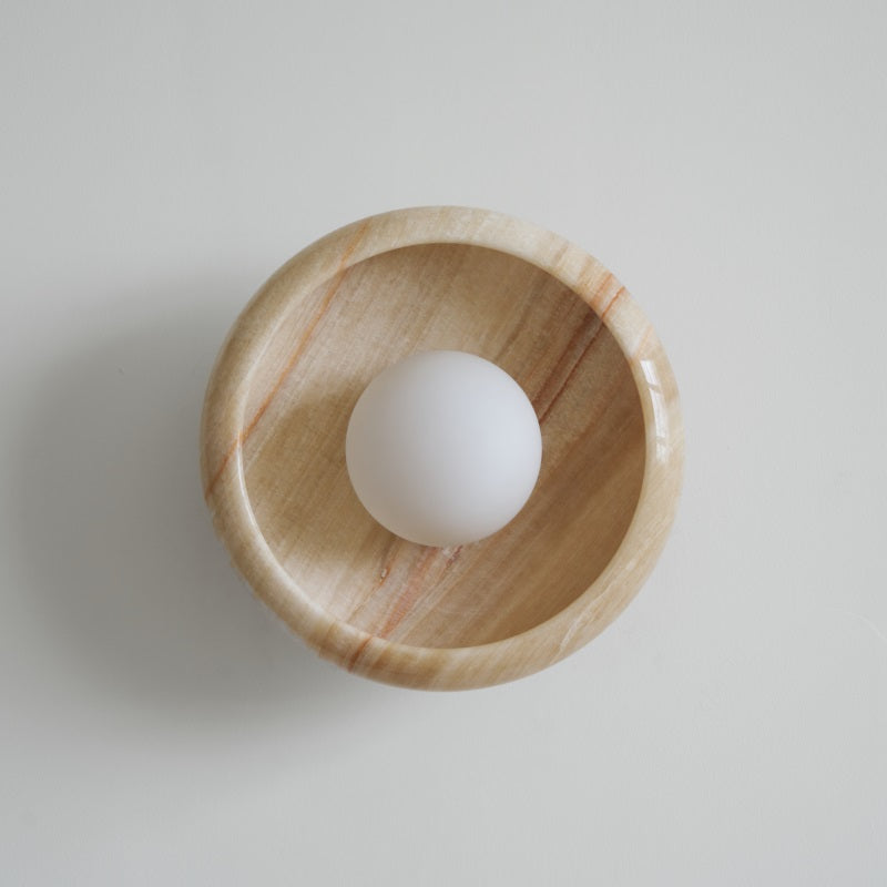 Onvix Natural Onyx Wall Light - Letslighting
