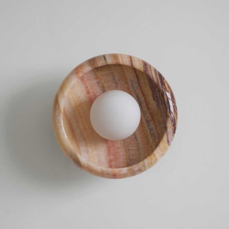 Onvix Natural Onyx Wall Light - Letslighting