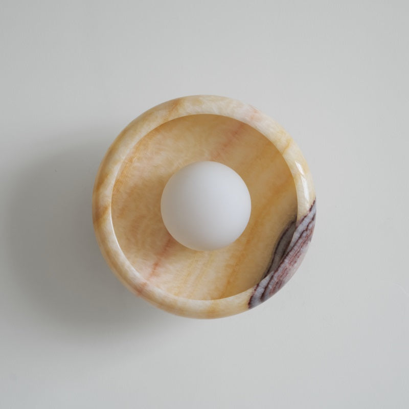 Onvix Natural Onyx Wall Light - Letslighting