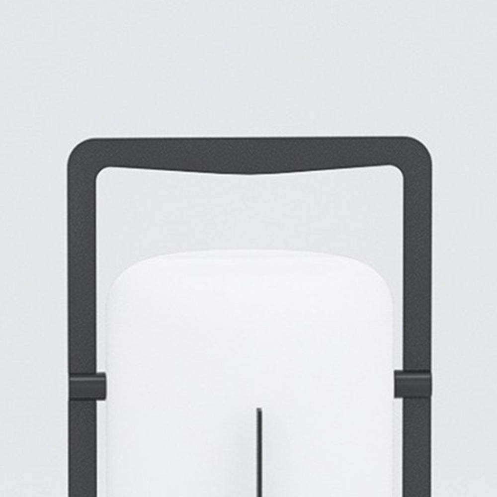Ray Minimalist Cylinder Glass Acrylic Outdoor Floor Lamp