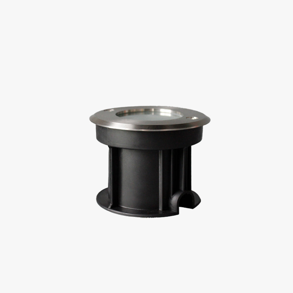 Ray Modern Metal Cylindrical Recessed Outdoor Step Deck Light
