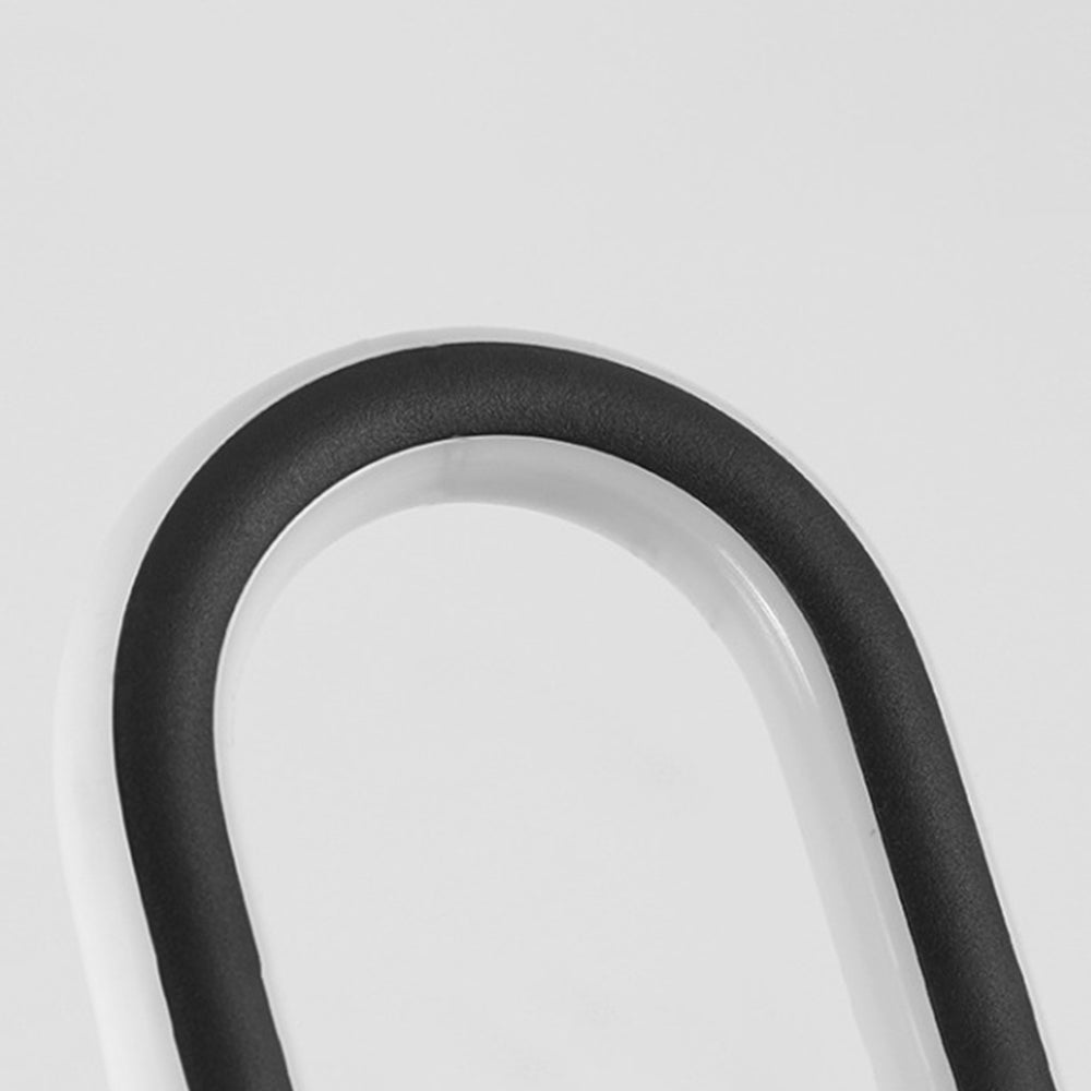 Ray Modern Metal Elliptical Ring Solar Outdoor Path Light