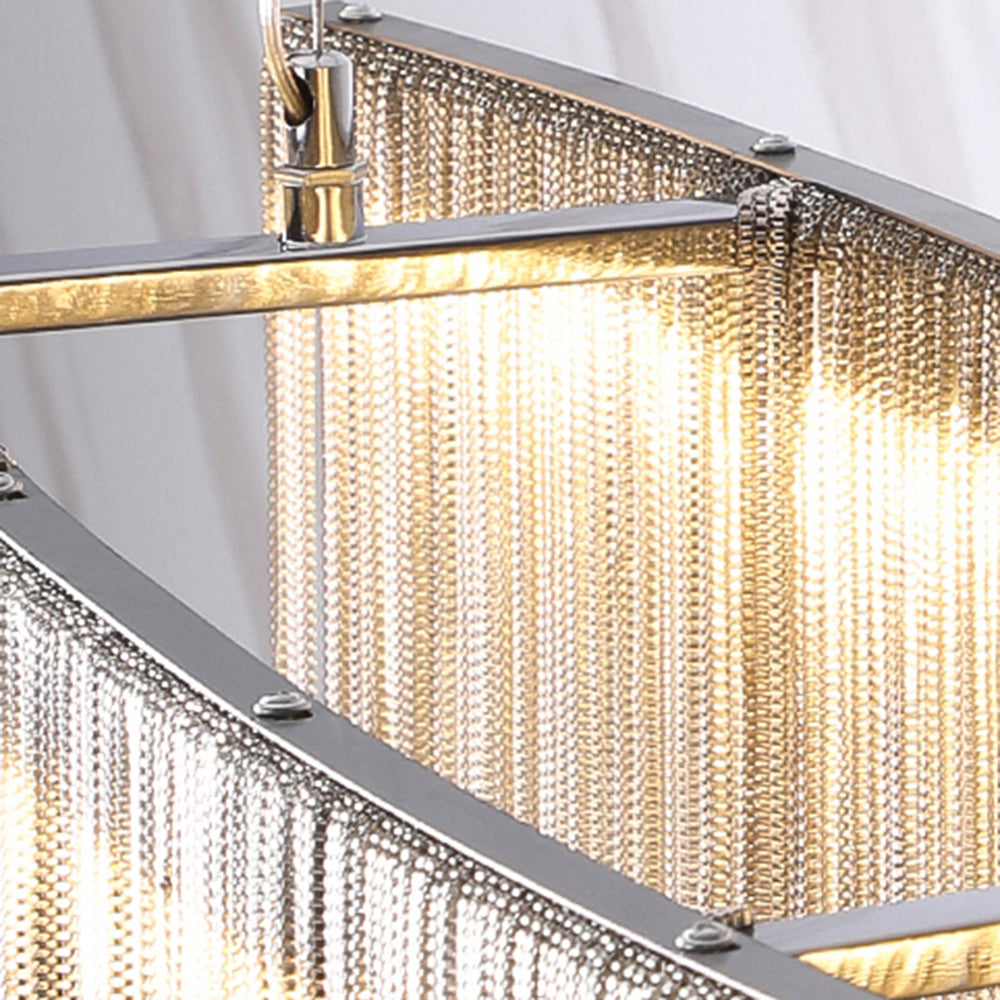 Arisha Tassel Chain Art Deco Pendant Light Living Room Hall - Letslighting