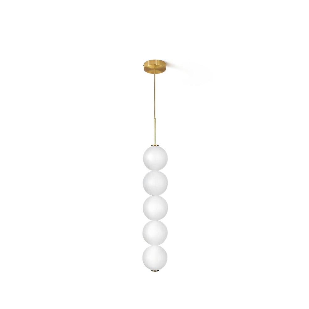 Abacus Pendant Light Vertical Globe Shape Modern - Letslighting