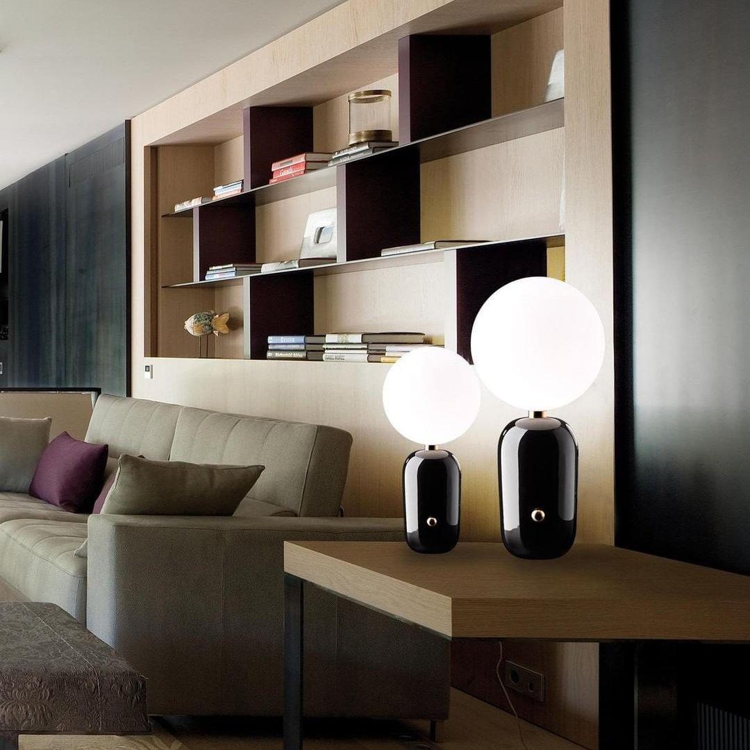 Nyxen Glass Industrial Table Lamp - Letslighting