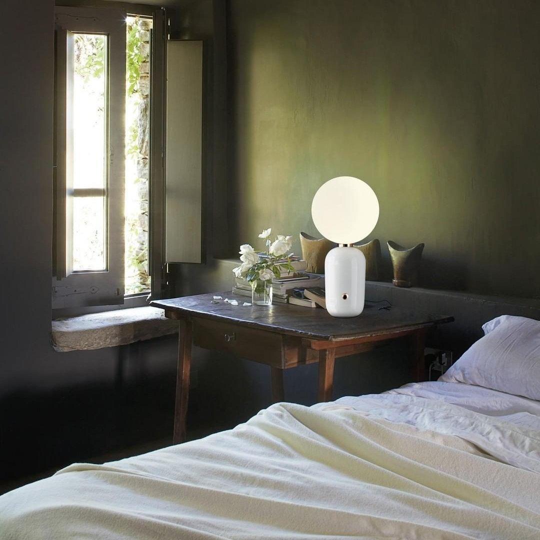 Nyxen Glass Industrial Table Lamp - Letslighting