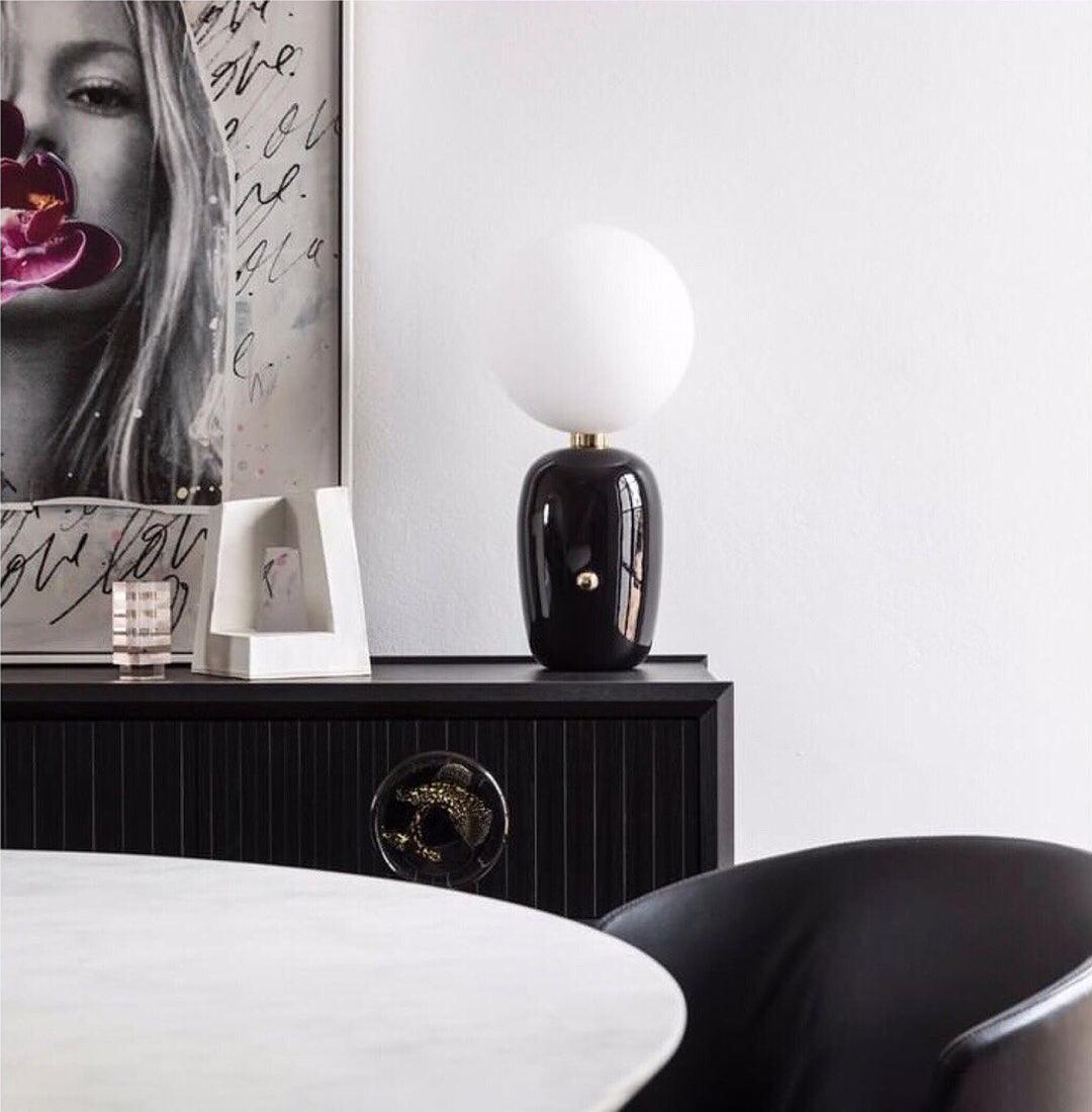 Nyxen Glass Industrial Table Lamp - Letslighting