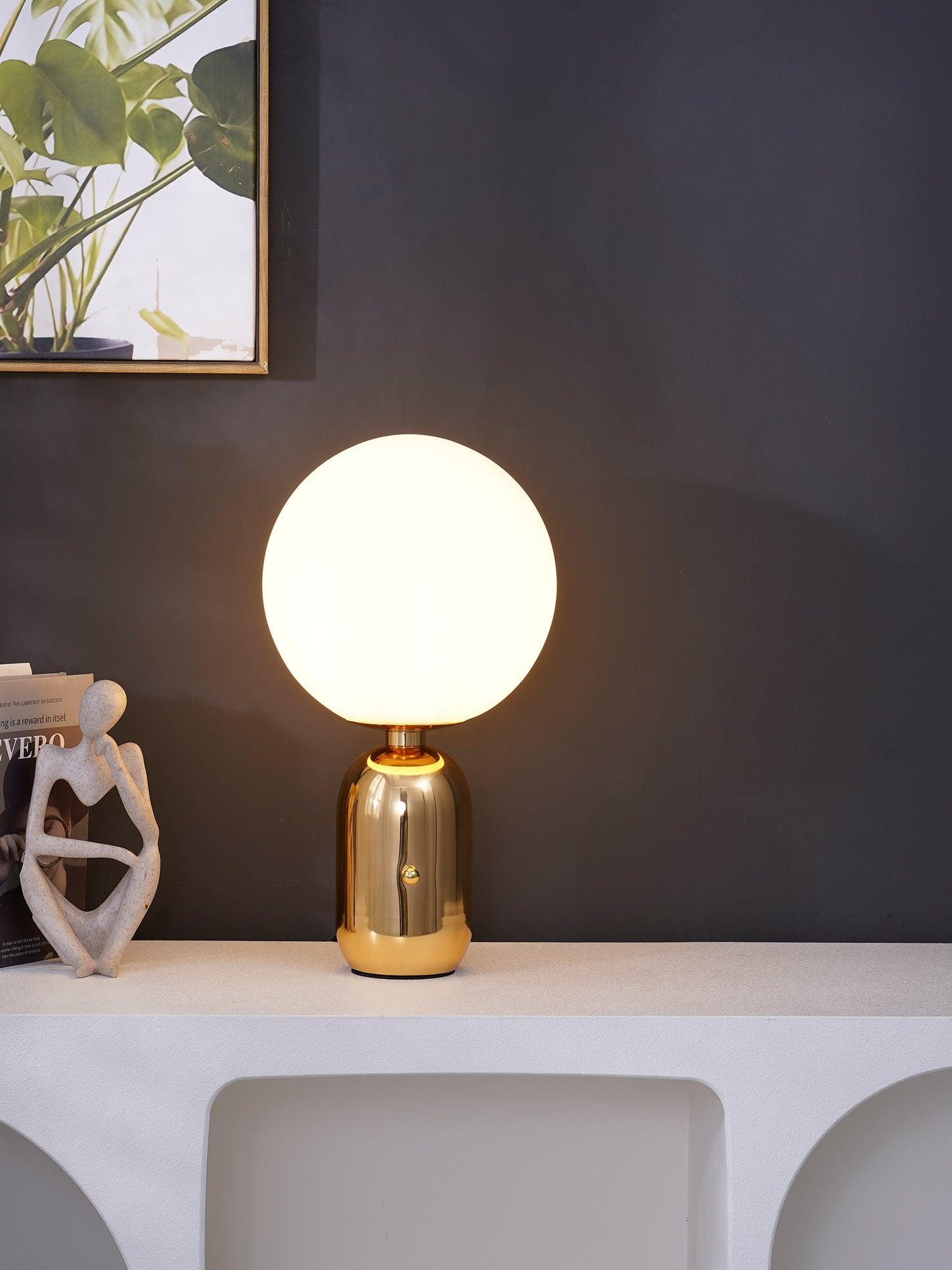 Nyxen Glass Industrial Table Lamp - Letslighting