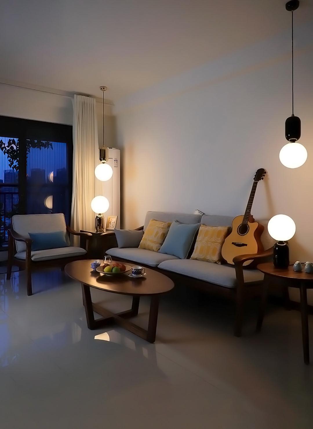 Nyxen Glass Industrial Table Lamp - Letslighting