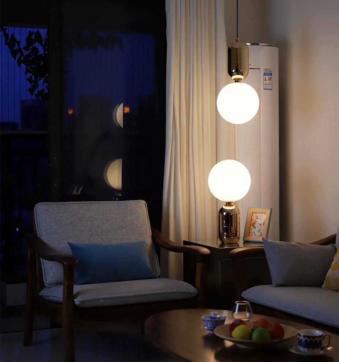 Nyxen Glass Industrial Table Lamp - Letslighting