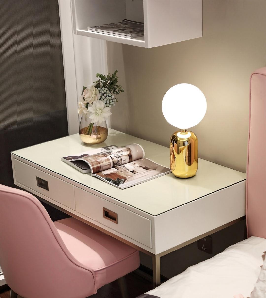 Nyxen Glass Industrial Table Lamp - Letslighting