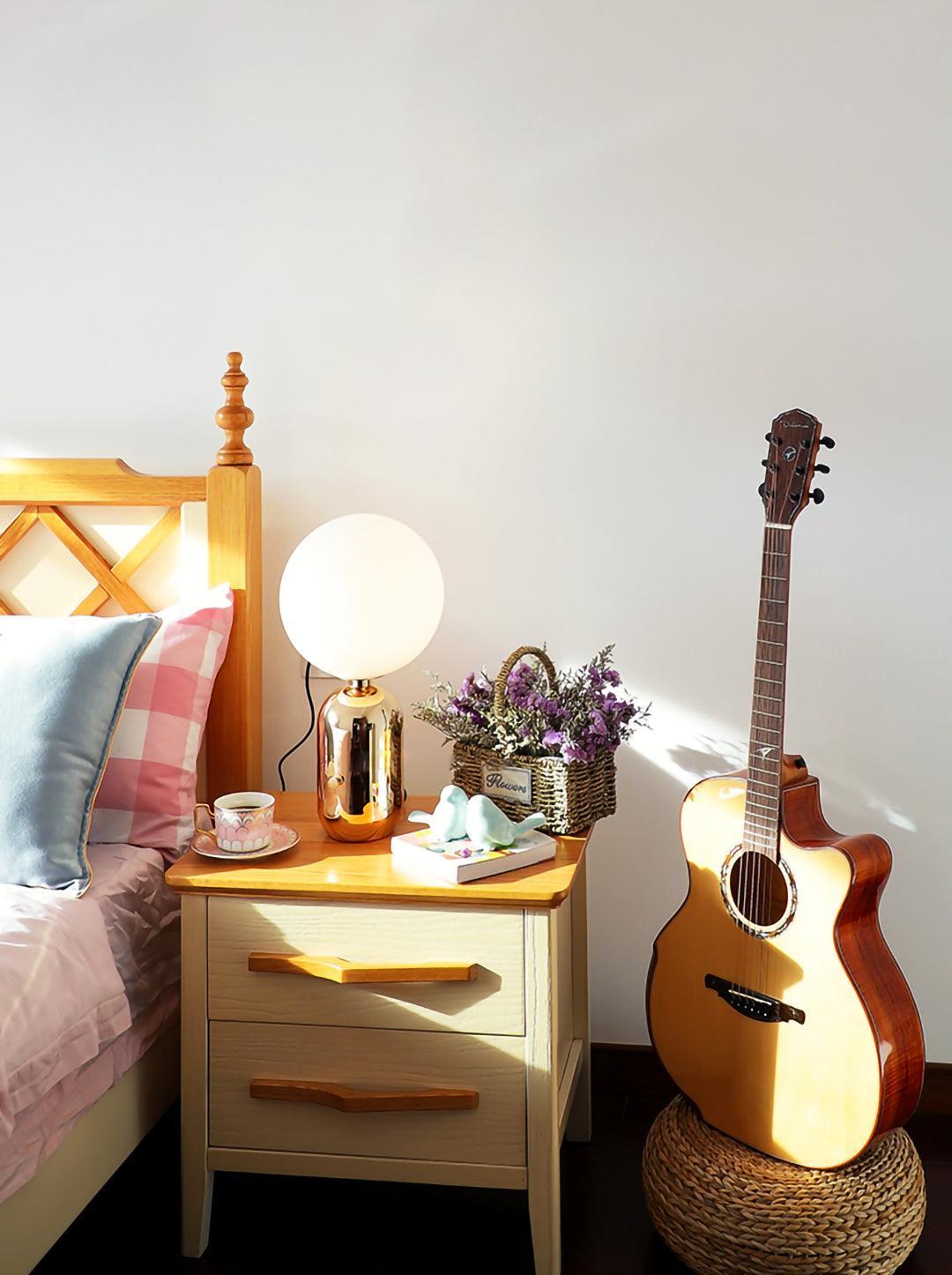 Nyxen Glass Industrial Table Lamp - Letslighting