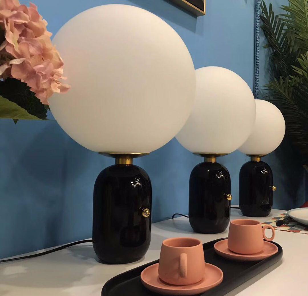 Nyxen Glass Industrial Table Lamp - Letslighting