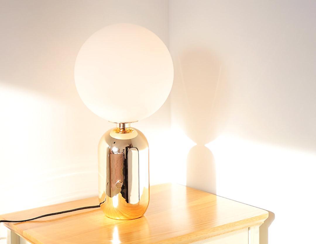 Nyxen Glass Industrial Table Lamp - Letslighting