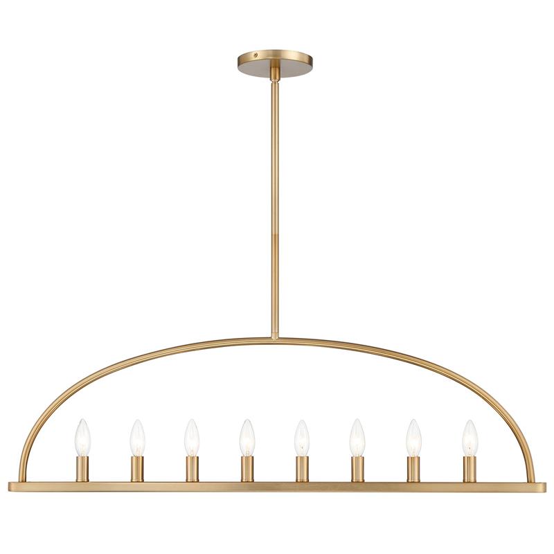 Arcadia Linear Arch Chandelier - Letslighting