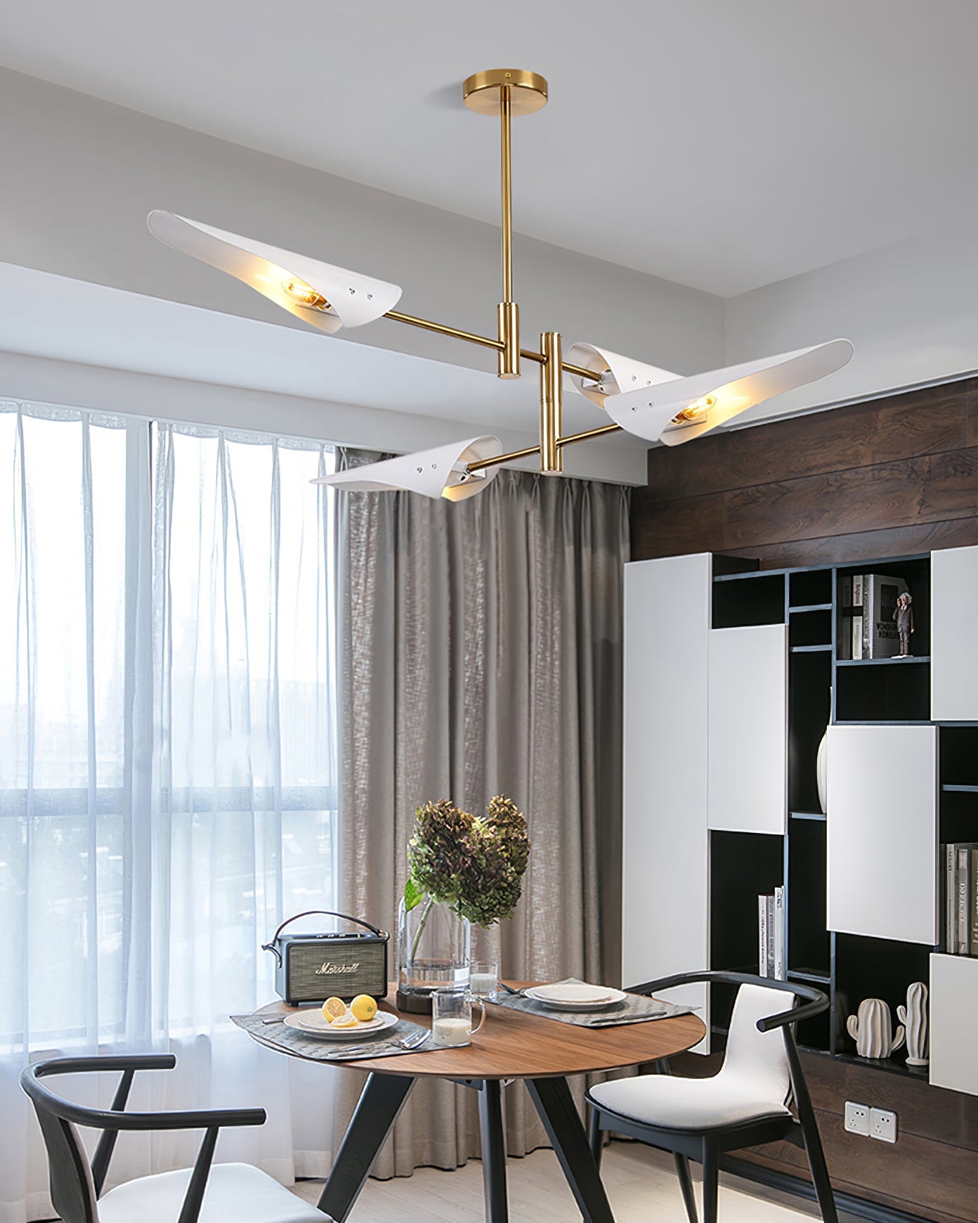 Chandelier Adjustable Aero Shape Modern Living Room - Letslighting