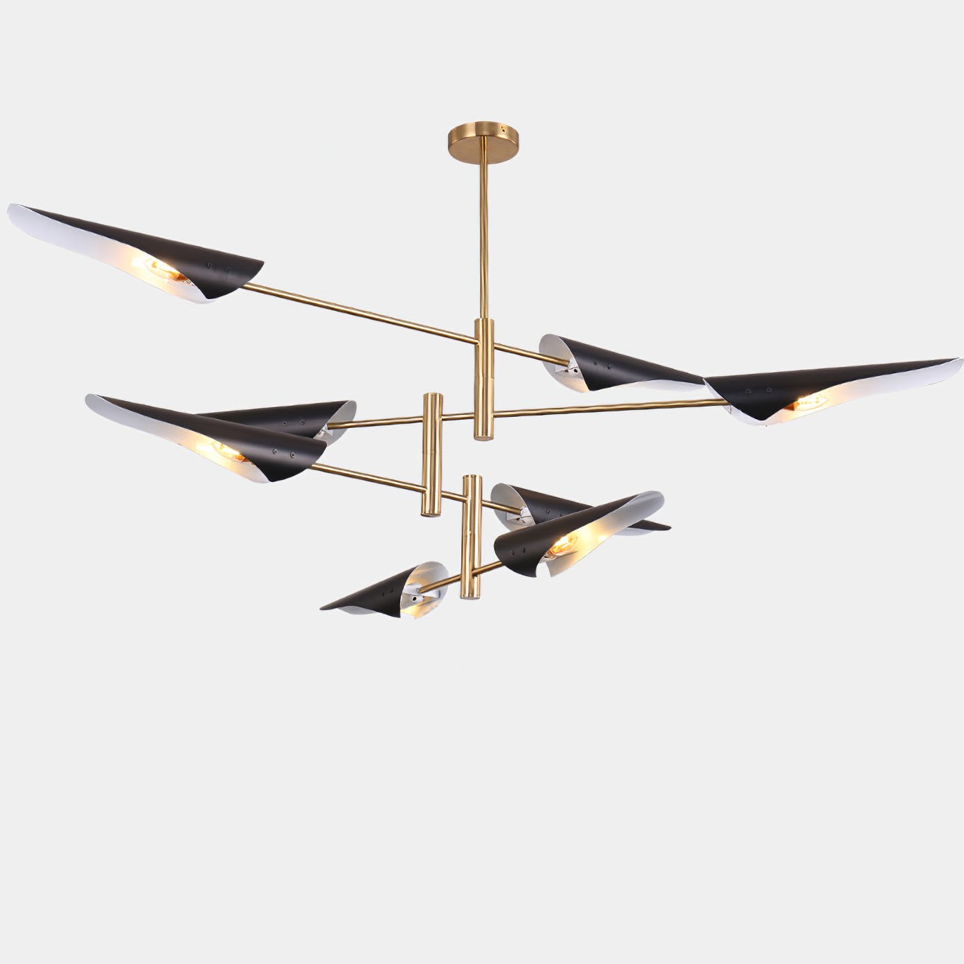 Chandelier Adjustable Aero Shape Modern Living Room - Letslighting