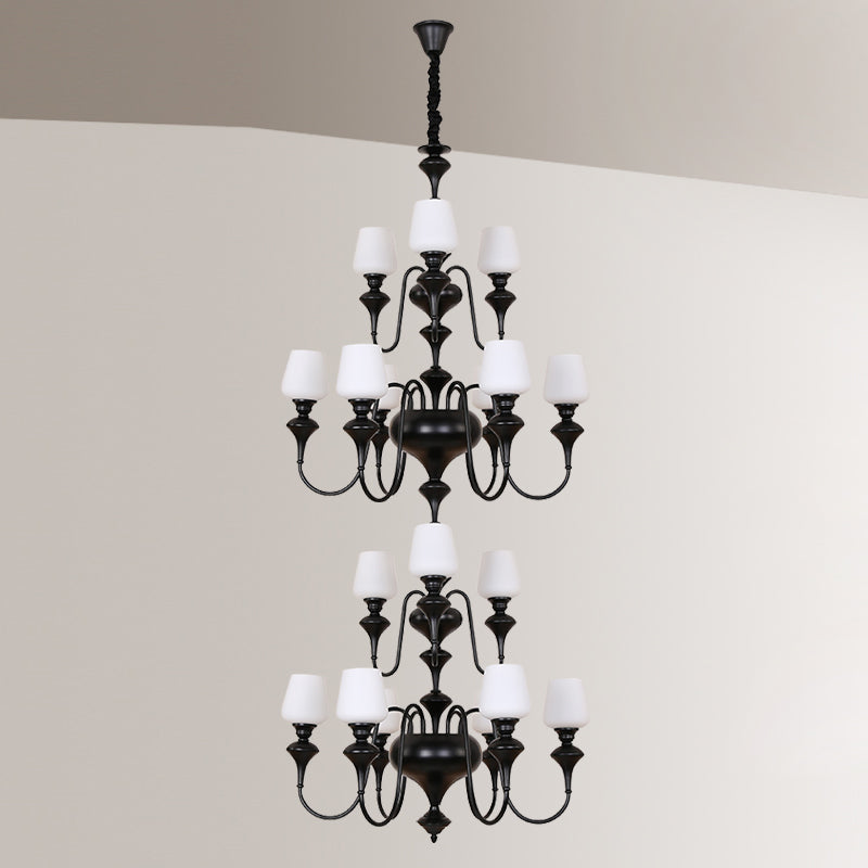 Eterna Tiered Chandelier - Letslighting