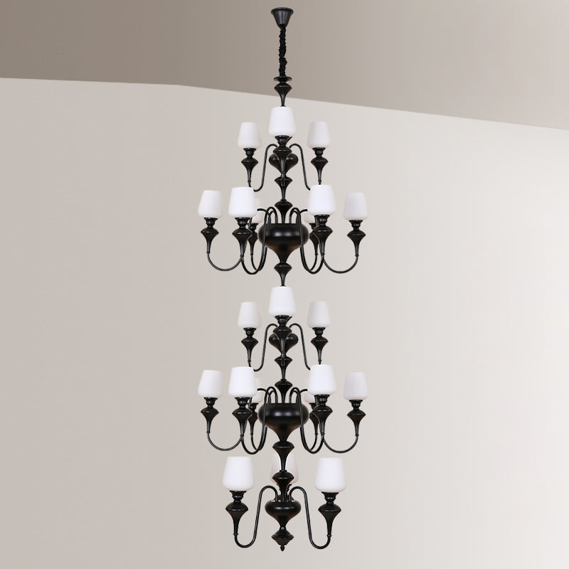 Eterna Tiered Chandelier - Letslighting
