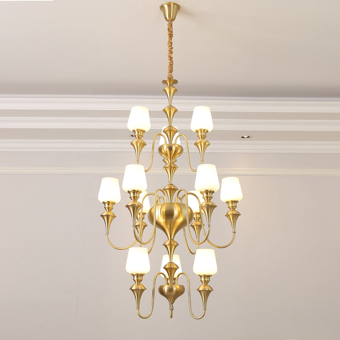 Eterna Tiered Chandelier - Letslighting