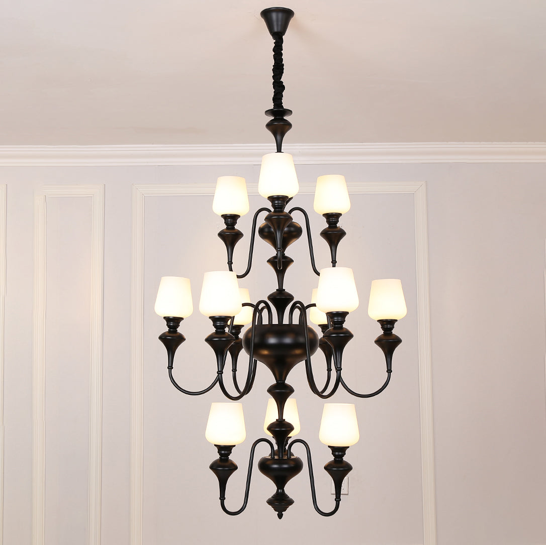 Eterna Tiered Chandelier - Letslighting