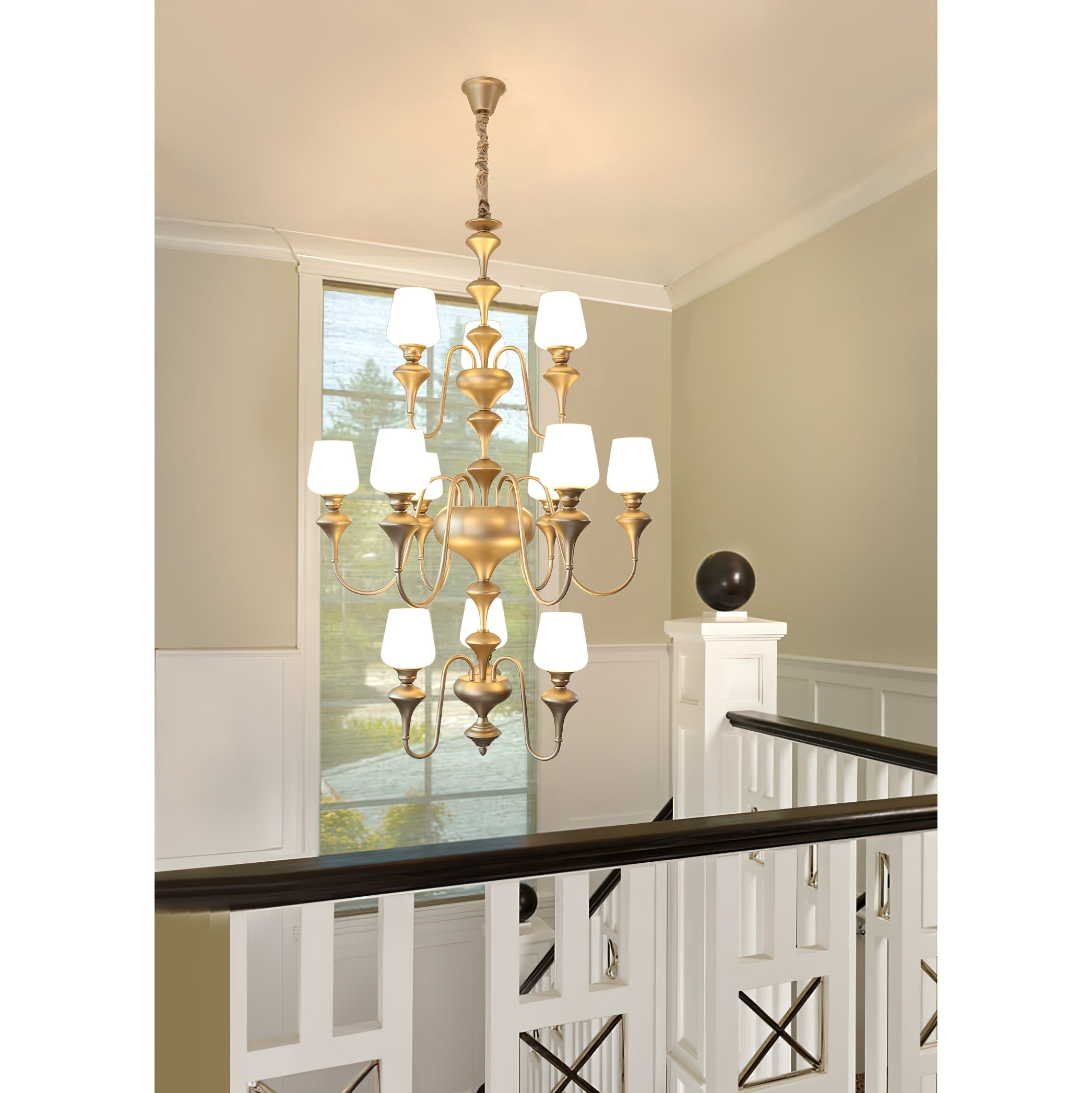 Eterna Tiered Chandelier - Letslighting