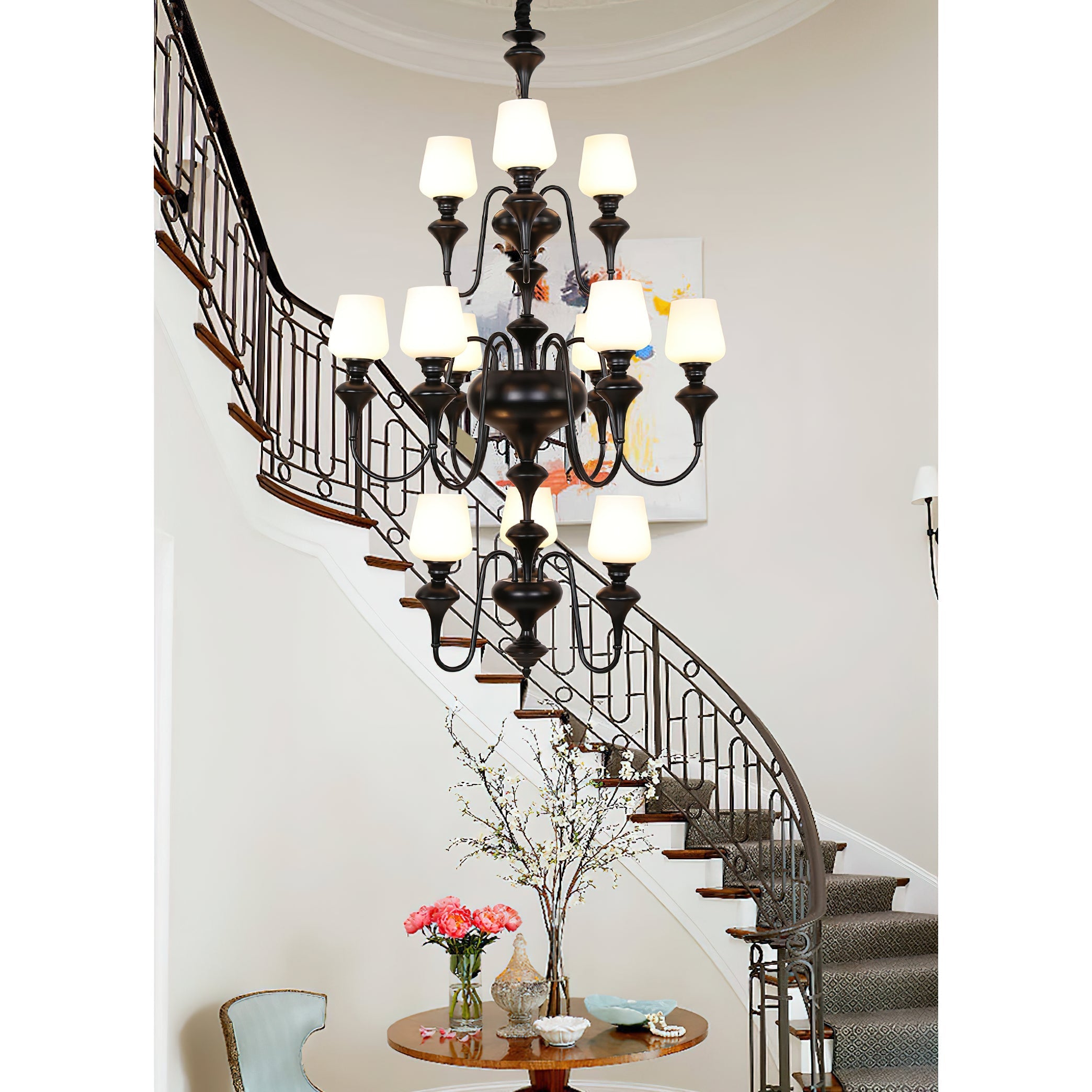 Eterna Tiered Chandelier - Letslighting