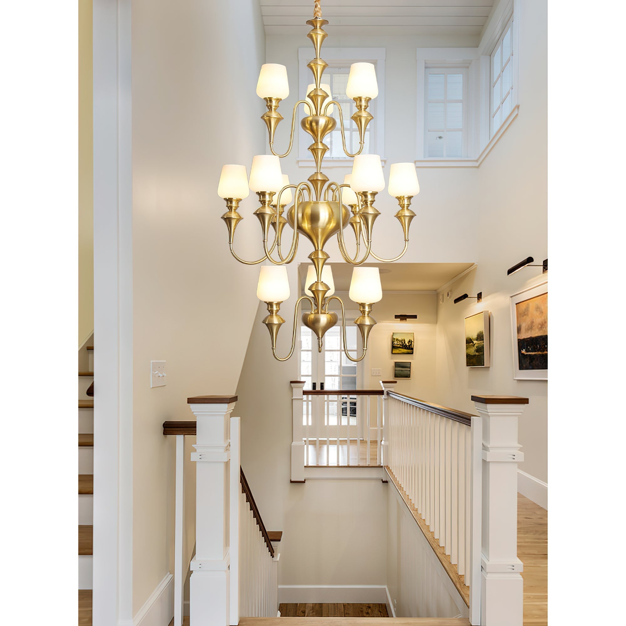 Eterna Tiered Chandelier - Letslighting