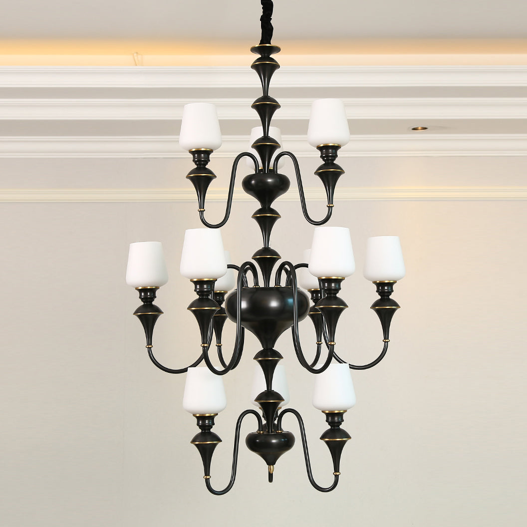 Eterna Tiered Chandelier - Letslighting