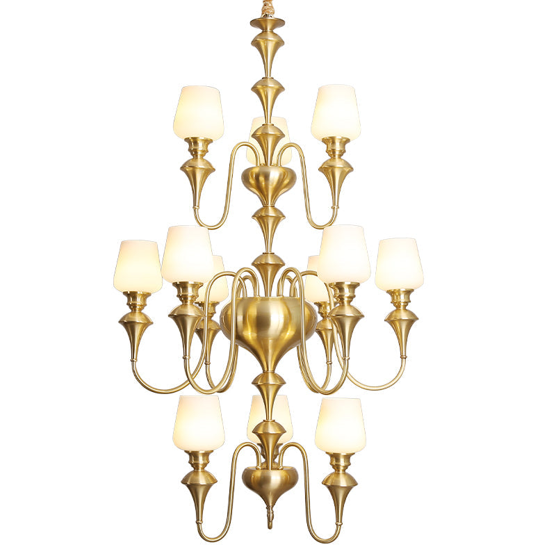 Eterna Tiered Chandelier - Letslighting
