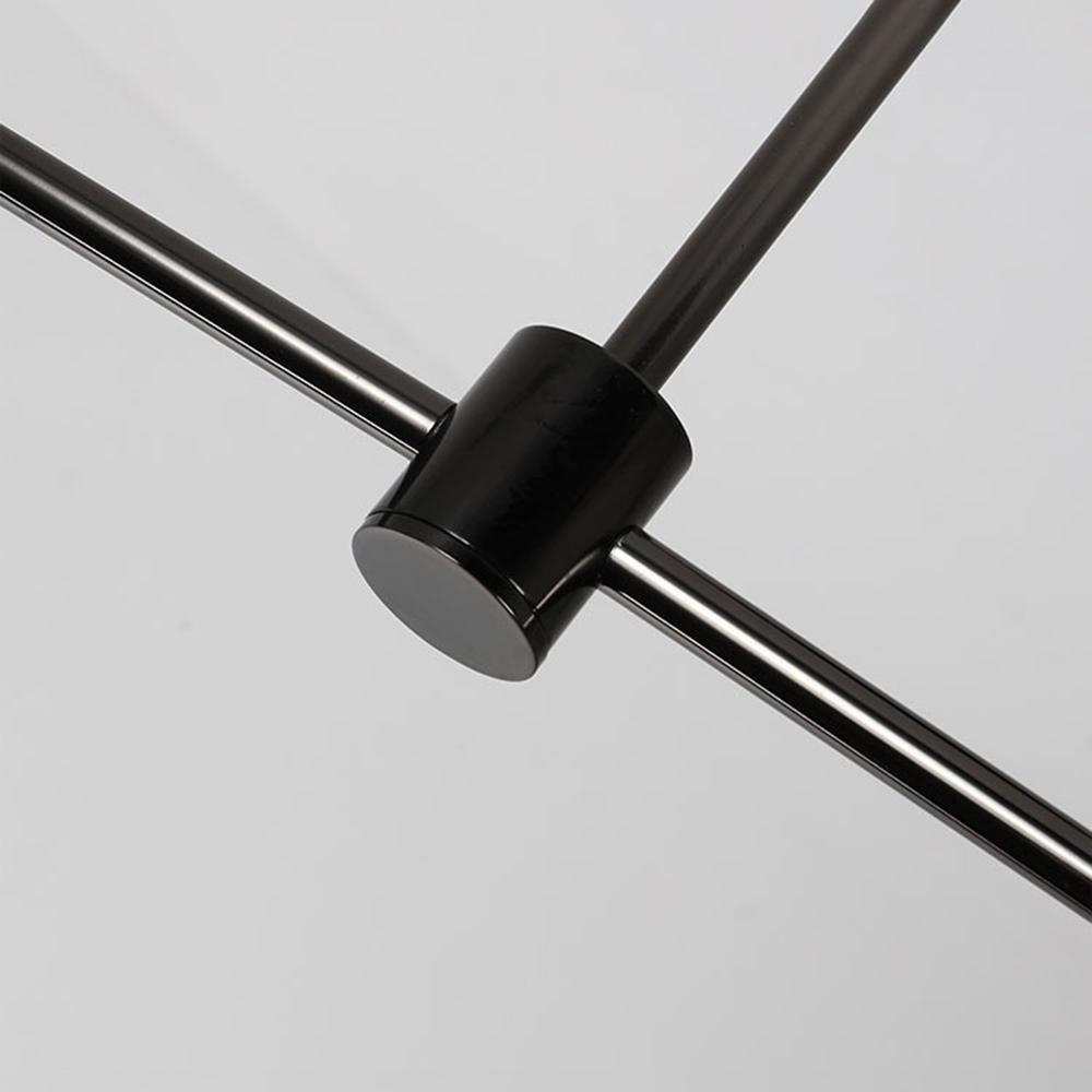 Lustra Chandelier Black Glass Acaba Elegant - Letslighting
