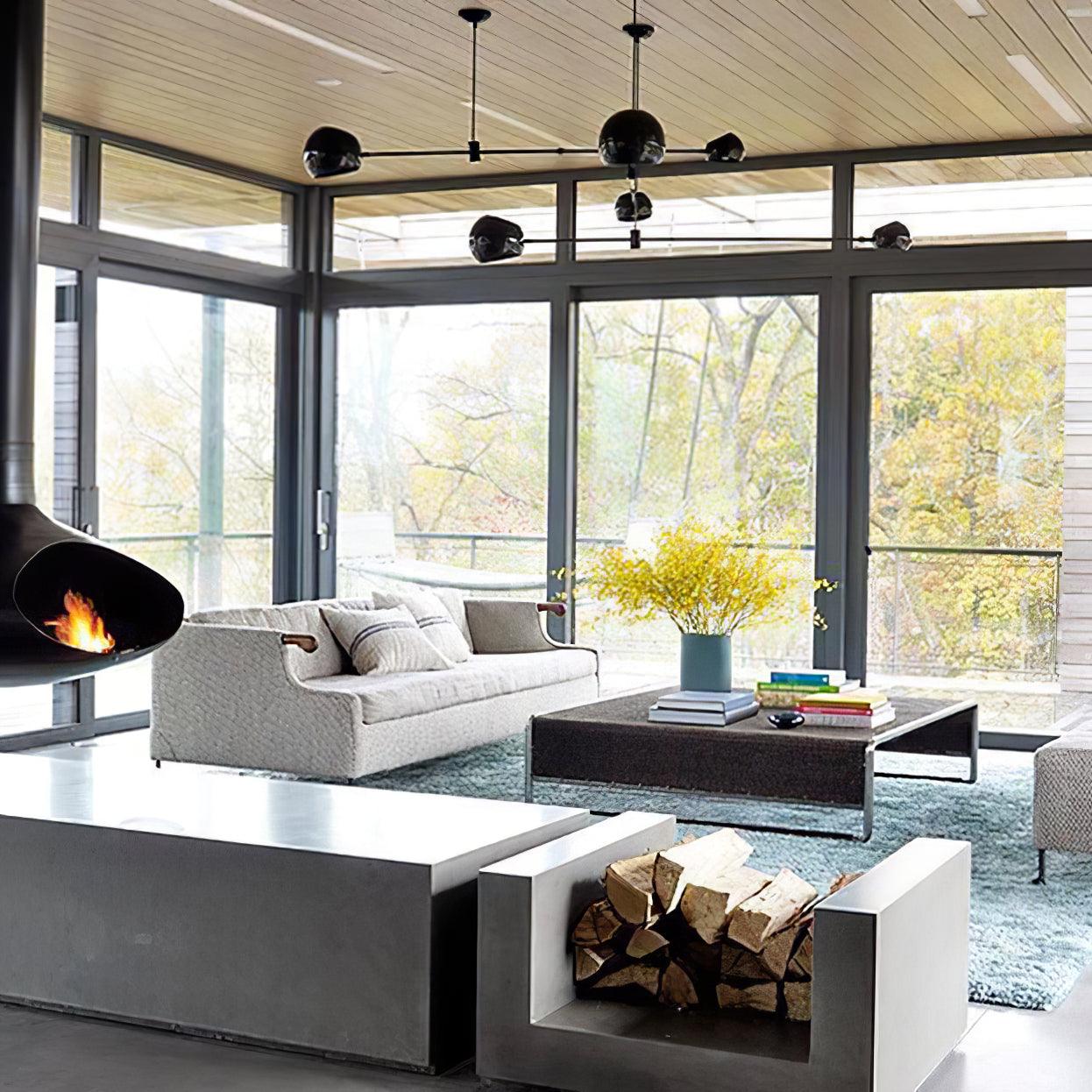 Lustra Chandelier Black Glass Acaba Elegant - Letslighting