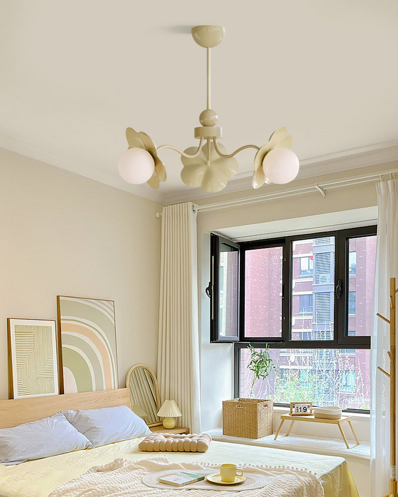 Chandelier Flower Shape Modern Bedroom - Letslighting