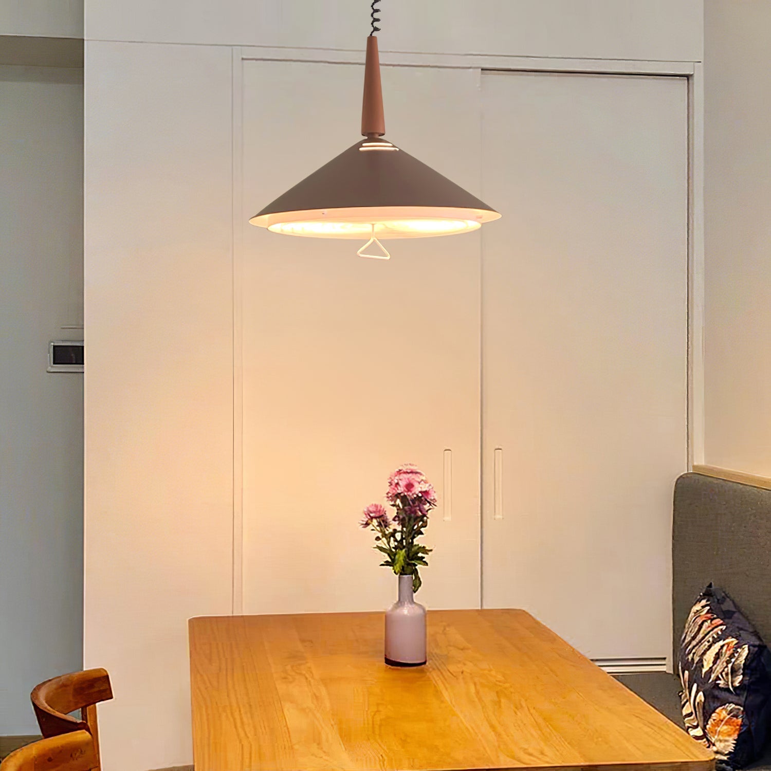 Pendant Light Cone Shape Vintage Dining Room - Letslighting