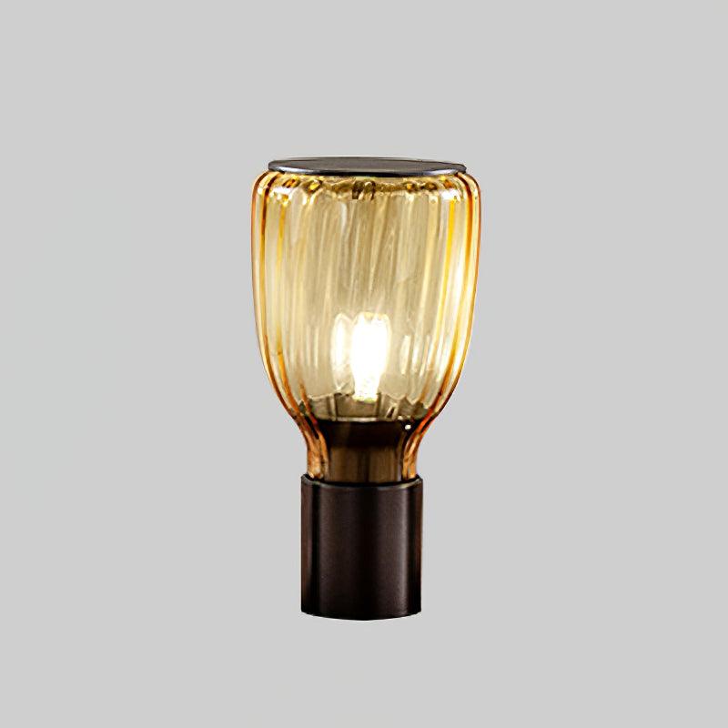 Vathayra  Glass Table Lamp