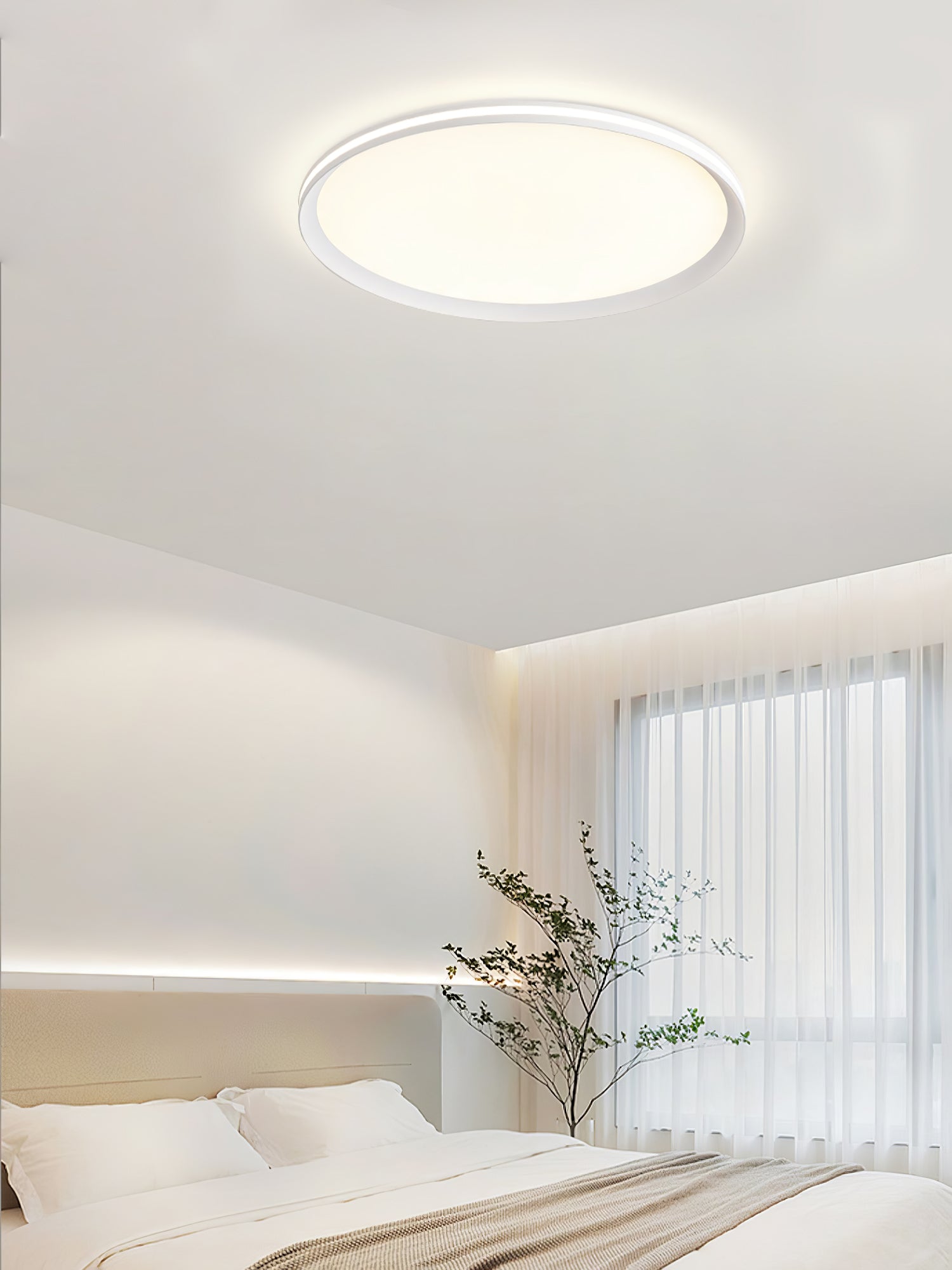Avtheira Modern Minimalist Circular LED Ceiling Light - Letslighting