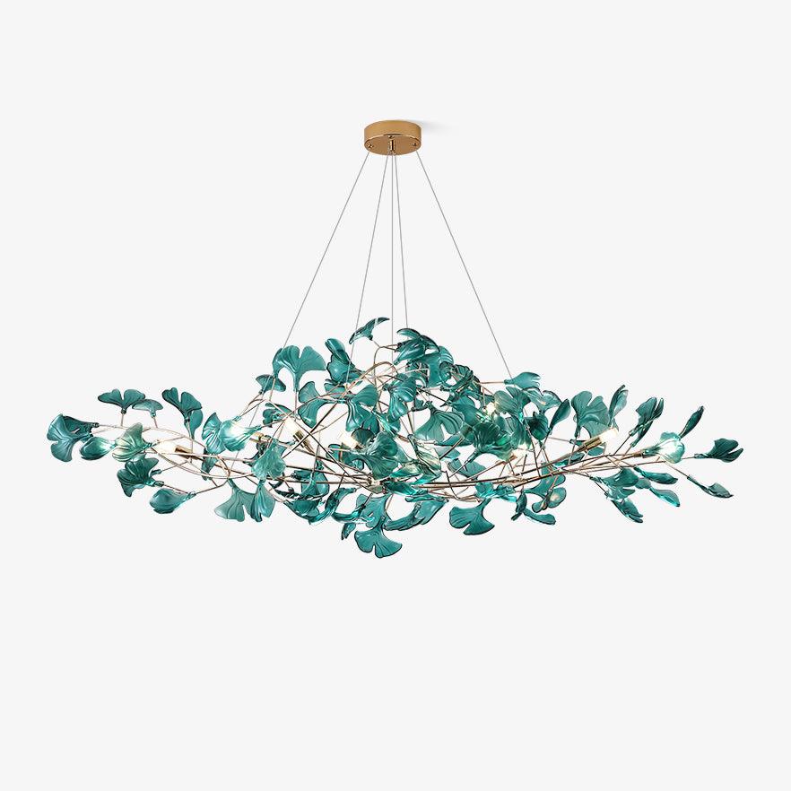 Olivia Ginkgo Acrylic Chandeliers