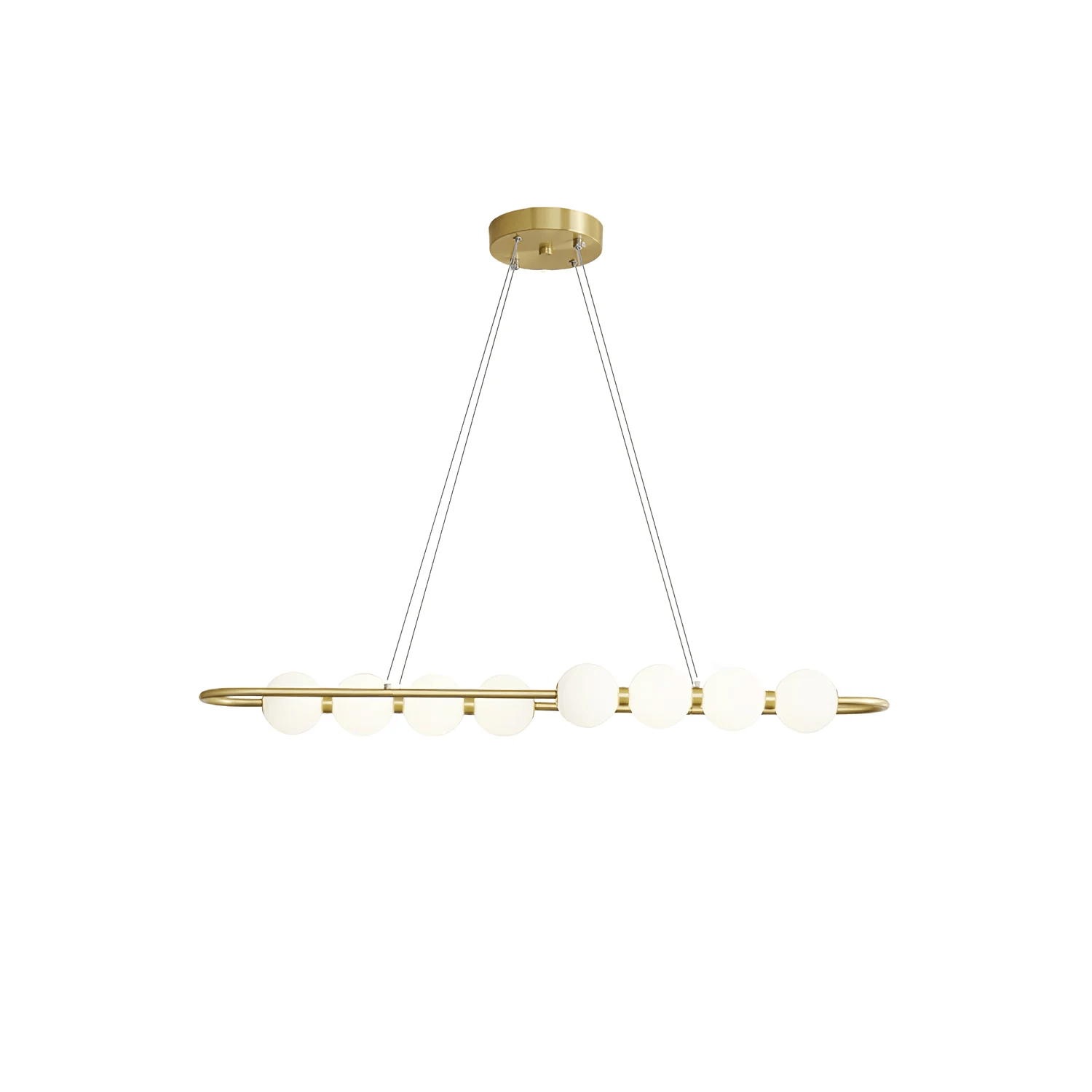 Cetalan Elegance Art Pearls Plastic Chandelier - Letslighting